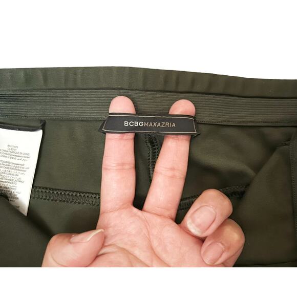 BCBG Maxazria Christopher Green Pants Womens Size S - Picture 3 of 9